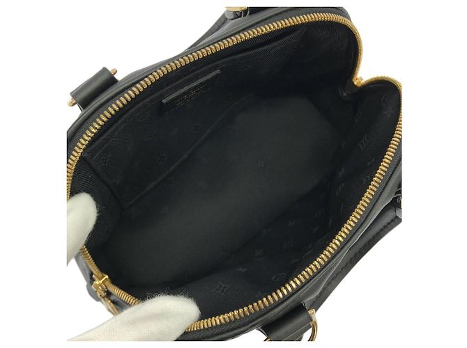 Borsa Louis Vuitton Bubblegram Alma Soft BB Nero - vista 7