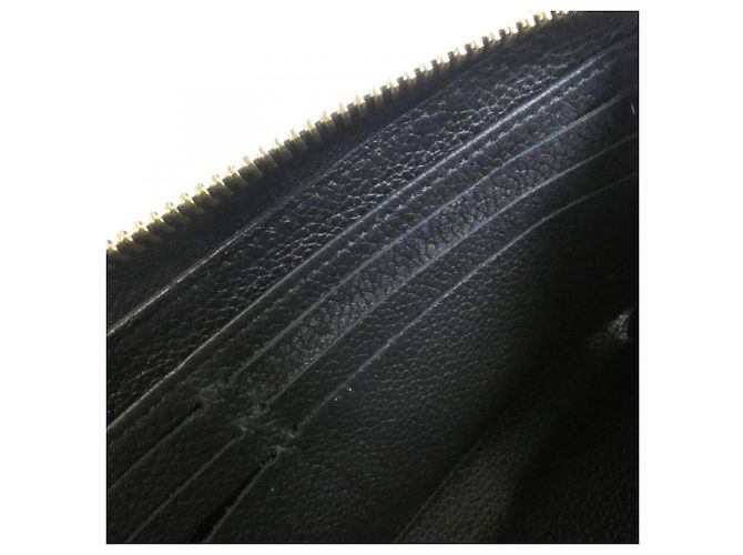 Cartera Zippy Louis Vuitton Bicolor Monogram Empreinte Negro Multicolor Beige Monograma - vista 7