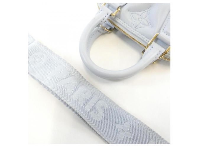Borsa Louis Vuitton Bubblegram Alma Soft BB Blu - vista 5