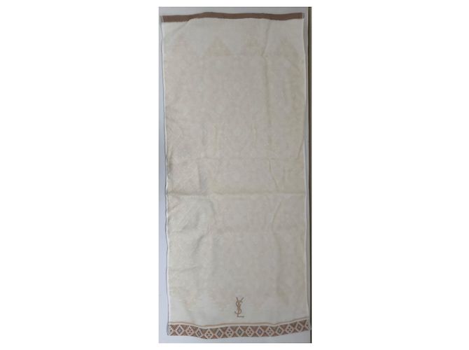 Yves Saint Laurent towel set Brown Blue Beige - view 10