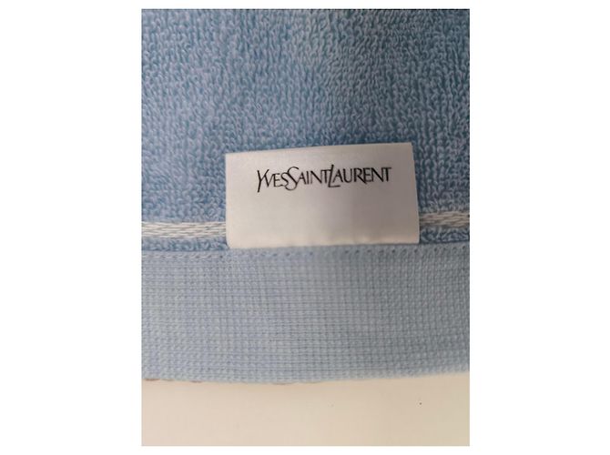 Yves Saint Laurent towel set Brown Blue Beige - view 4