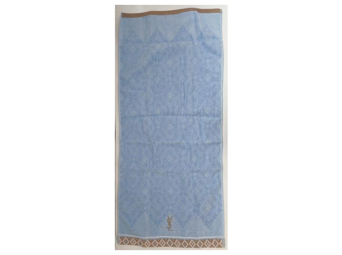 Yves Saint Laurent towel set Brown Blue Beige - view 6