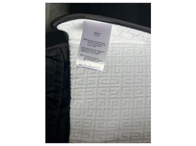 Givenchy black canvas diaper bag with changing mat - view 10