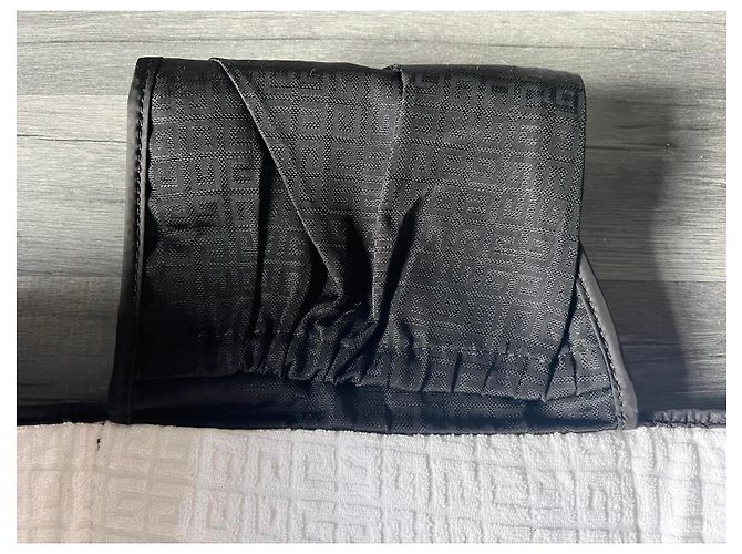 Givenchy black canvas diaper bag with changing mat - view 7