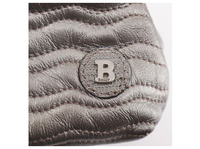 Borsa a tracolla 2way Bally in pelle D'oro Bronzo - vista 7