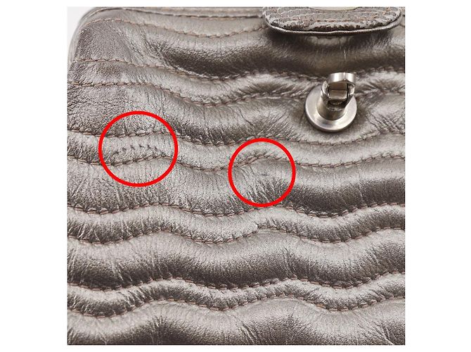 Borsa a tracolla 2way Bally in pelle D'oro Bronzo - vista 8