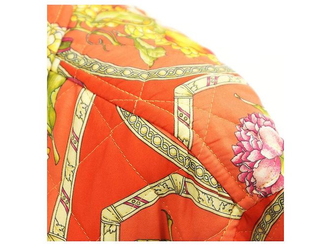 Chaqueta acolchada Salvatore Ferragamo Multicolor Naranja - vista 12