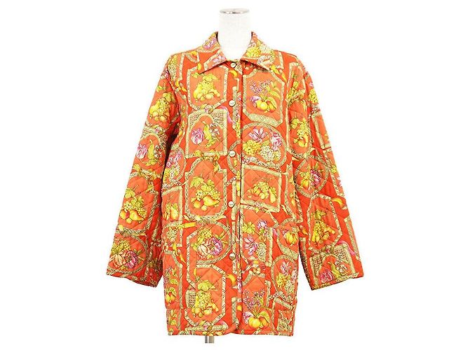 Chaqueta acolchada Salvatore Ferragamo Multicolor Naranja - vista 2