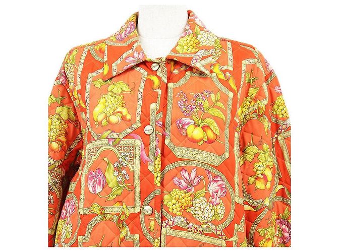 Chaqueta acolchada Salvatore Ferragamo Multicolor Naranja - vista 3