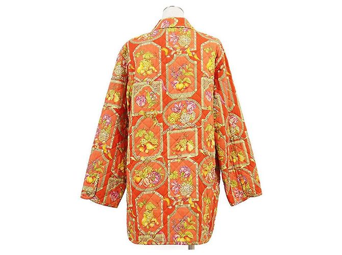 Chaqueta acolchada Salvatore Ferragamo Multicolor Naranja - vista 8