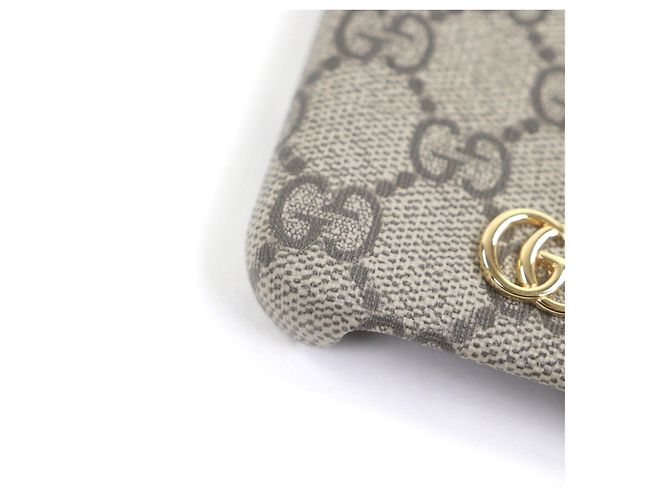 Funda para iPhone Gucci GG Supreme GG Logo Beige - vista 5