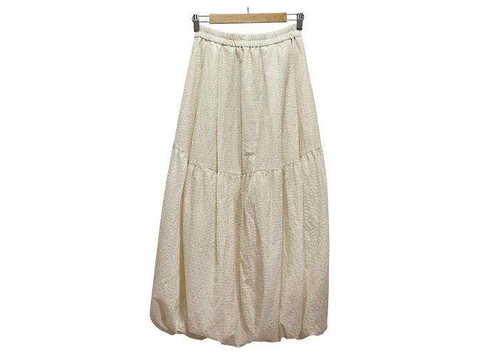 Autre Marque Falda globo a capas STYLEMIXER Crudo - vista 2