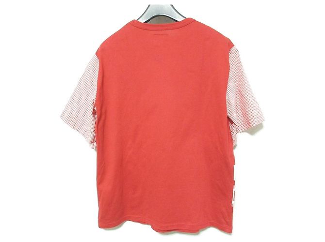 Autre Marque Camiseta PINK HOUSE Gingham Patchwork Roja - vista 2