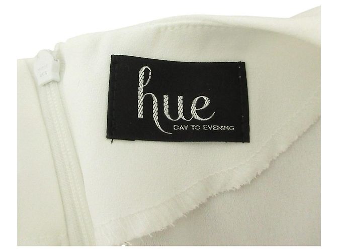 Autre Marque hue DAY TO EVENING Bluse mit Spitzenvolants an der Seite Weiß - Ansicht 5