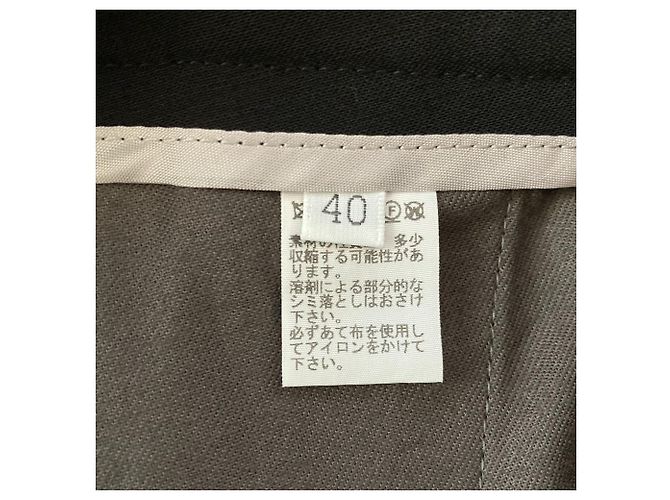 Autre Marque Incotex Stretch-Wollhose Schwarz - Ansicht 5