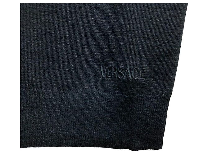 Versace Wollstrick-Cardigan-Set Schwarz - Ansicht 14