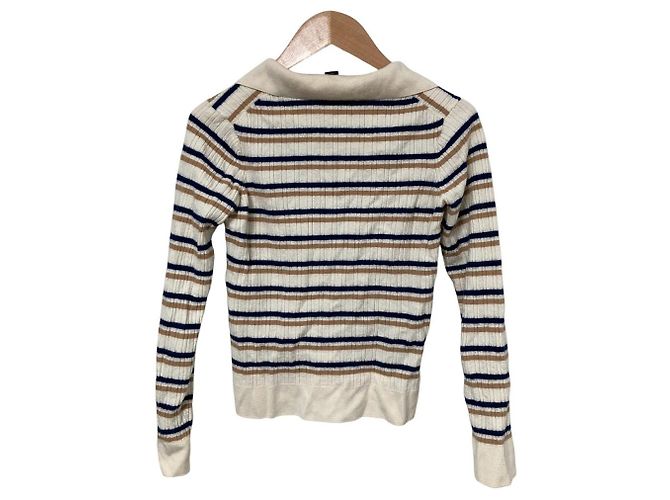 Louis Vuitton Gestreifter Strickpullover Roh - Ansicht 2