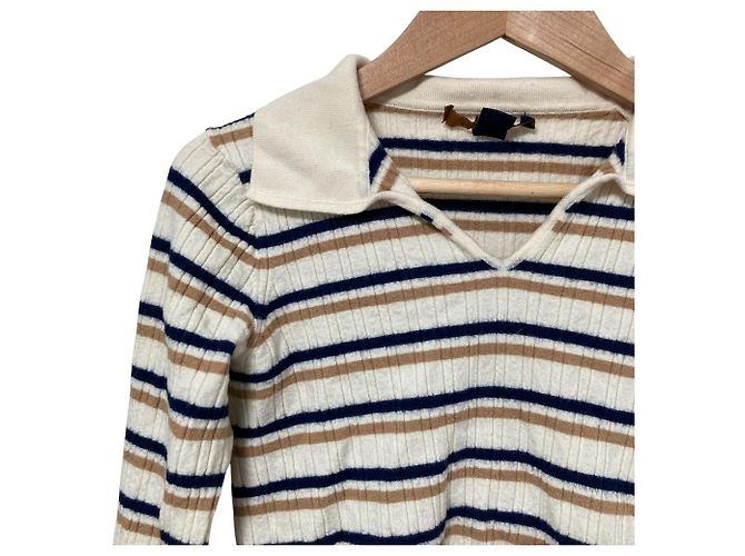 Louis Vuitton Gestreifter Strickpullover Roh - Ansicht 3