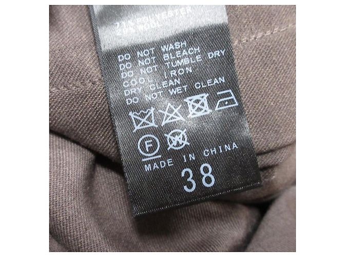 Autre Marque KIARIS Plissierte Lagenhose Braun - Ansicht 10