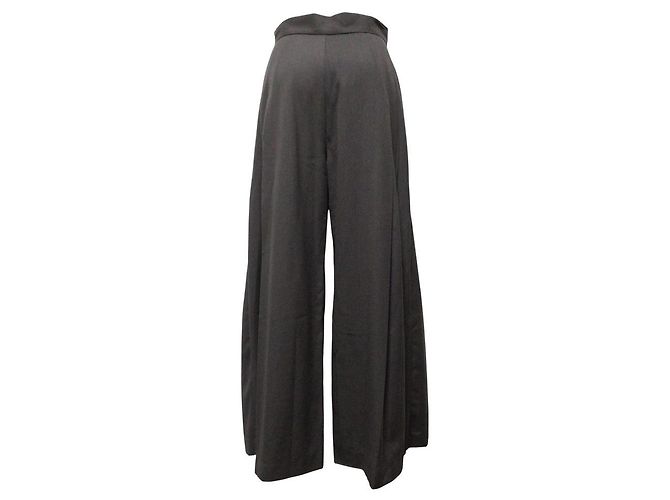 Autre Marque KIARIS Plissierte Lagenhose Braun - Ansicht 2
