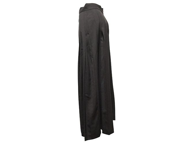 Autre Marque KIARIS Plissierte Lagenhose Braun - Ansicht 3