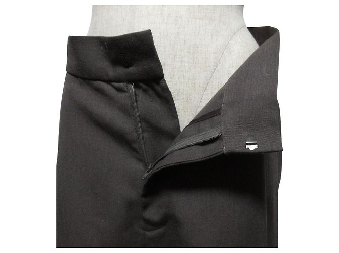 Autre Marque KIARIS Plissierte Lagenhose Braun - Ansicht 4