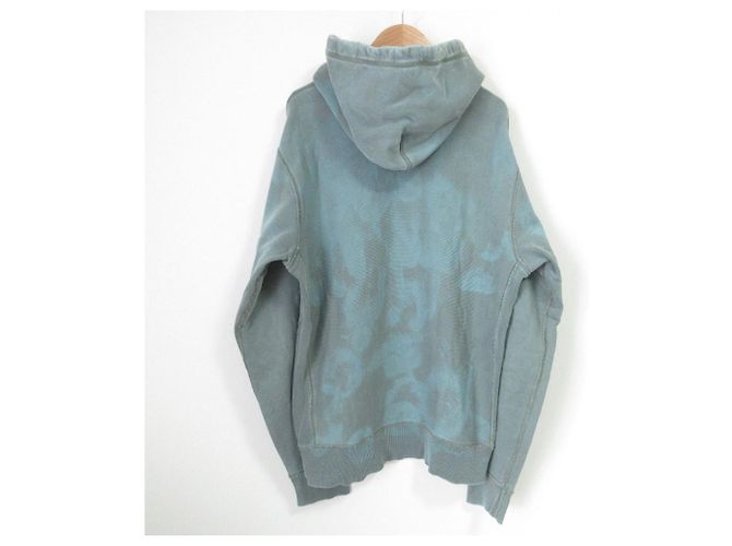 Ralph Lauren Felpa con cappuccio RRL Garment Dyed Verde - vista 2