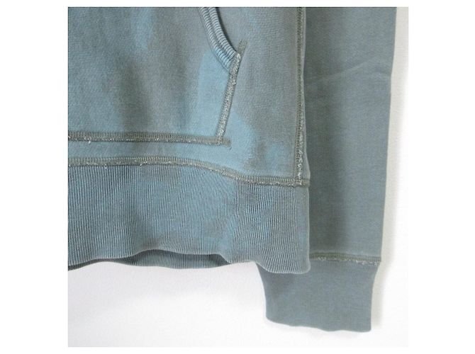 Ralph Lauren Felpa con cappuccio RRL Garment Dyed Verde - vista 4
