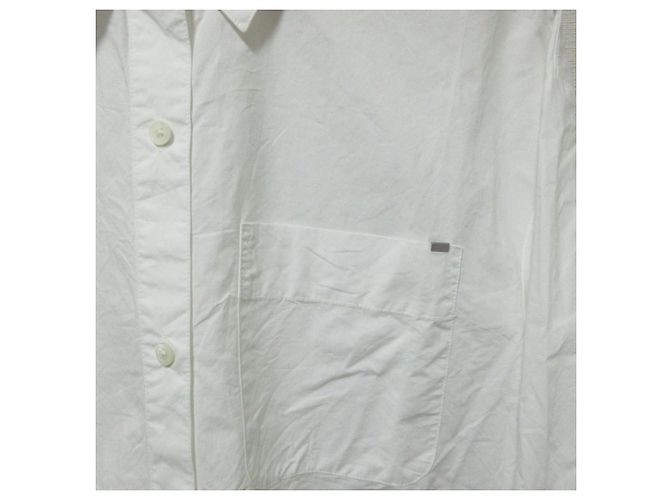 Autre Marque All Saints LAURIE SHIRT Camisa de algodón Blanco - vista 4