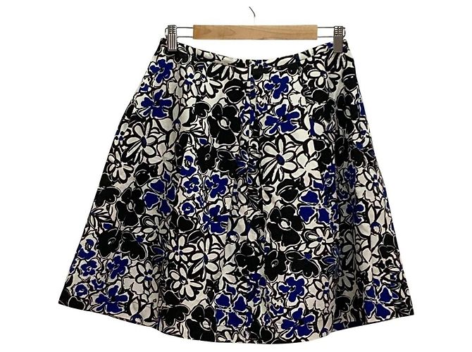 Autre Marque Falda Rene TISSUE Flower Art Negro - vista 2