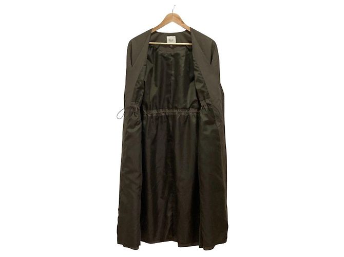 Autre Marque Abrigo sin cuello BEAMS HEART Verde Caqui - vista 4