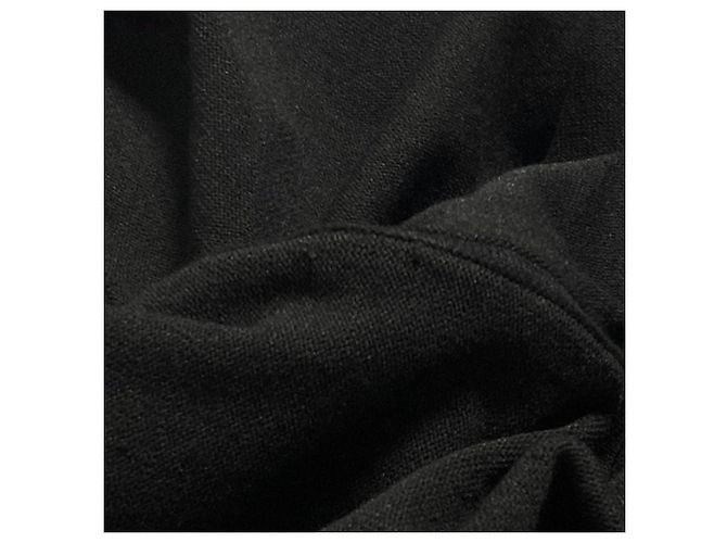 Autre Marque CADUNE Tüll-Stricktop Schwarz - Ansicht 7