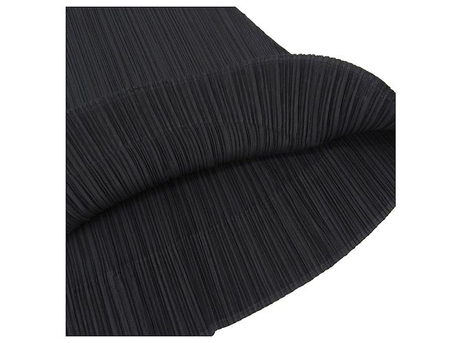 Issey Miyake PLEATS PLEASE Kleid aus Polyester Schwarz - Ansicht 6