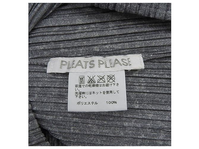 Issey Miyake PLEATS PLEASE Oberteil aus Polyester Braun - Ansicht 7