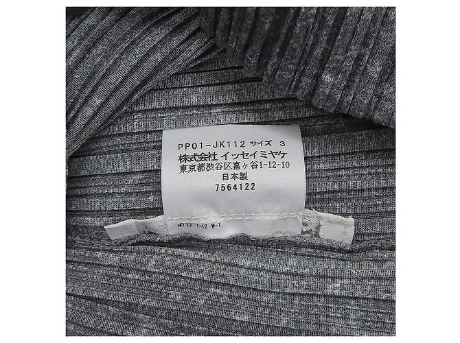 Issey Miyake PLEATS PLEASE Oberteil aus Polyester Braun - Ansicht 8