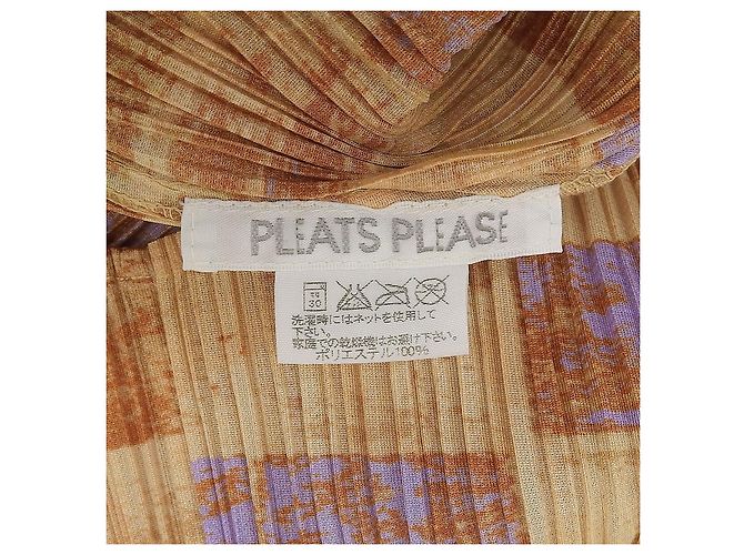 Issey Miyake PLEATS PLEASE Multi Polyester Kleid Mehrfarben - Ansicht 7
