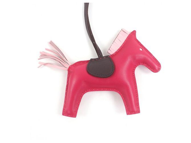 Hermès Rodeo Charm MM Charm Rosso - vista 5