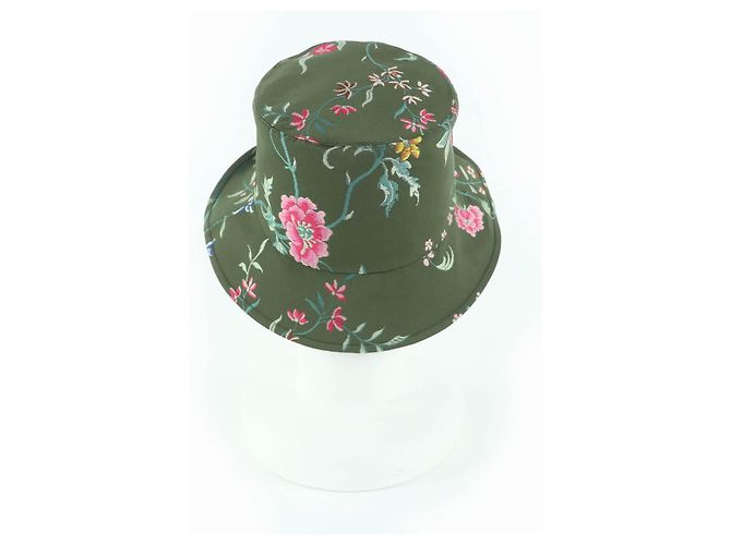 Chapéu Bucket Christian Dior TEDDY-D Oblique Verde Caqui - vista 5