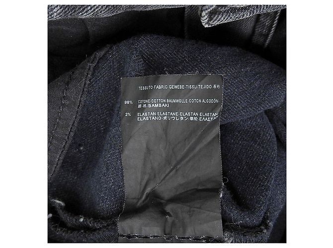 Yves Saint Laurent Pantalones de denim Saint Laurent Paris Negro - vista 8