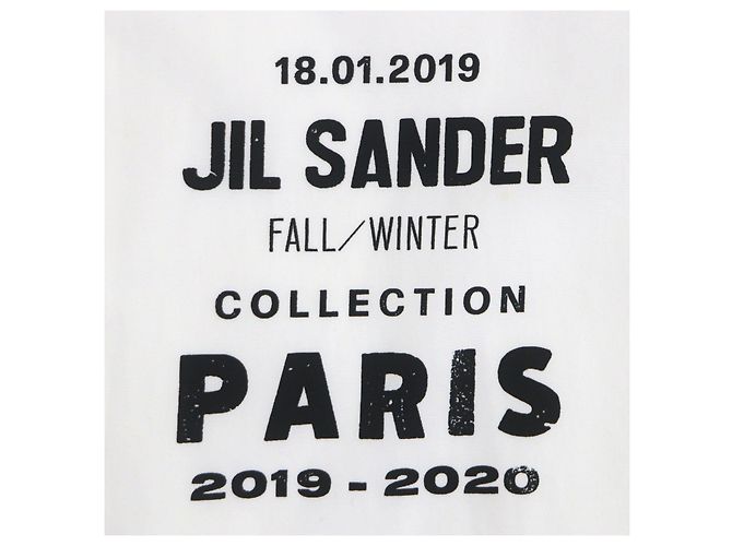 Camisa de manga larga de algodón Jil Sander Blanco - vista 4