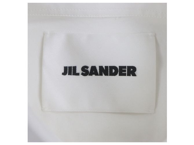 Camisa de manga larga de algodón Jil Sander Blanco - vista 6