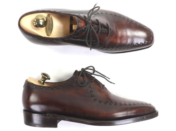 Autre Marque Scarpe stringate in pelle NAPOLITANO RACHELE Marrone Marrone scuro - vista 5