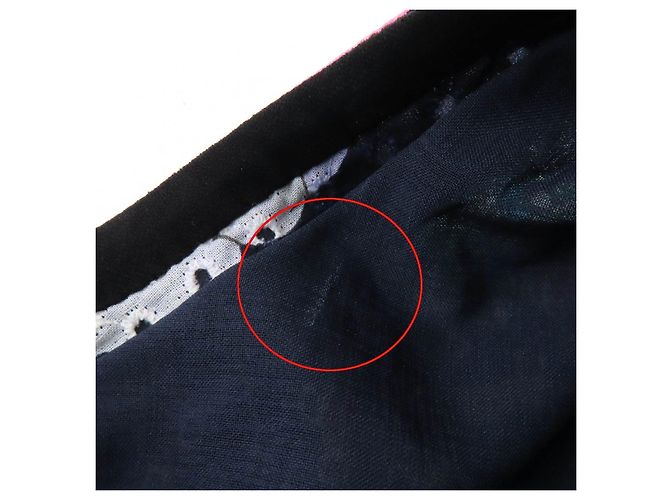 Autre Marque Vestido de algodón LEONARD Negro - vista 10