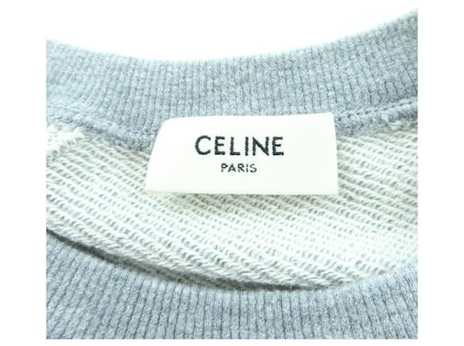 Céline Top in cotone CELINE Marrone - vista 6