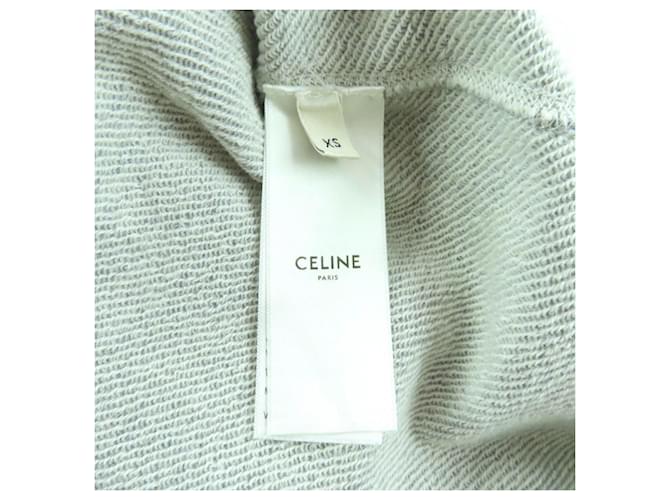 Céline Top in cotone CELINE Marrone - vista 7