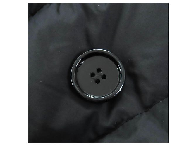 Abrigo de Plumas Burberry Nova Check Negro - vista 11