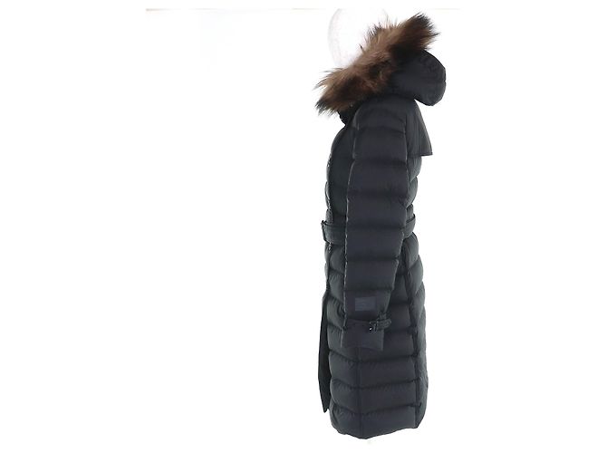 Abrigo de Plumas Burberry Nova Check Negro - vista 2