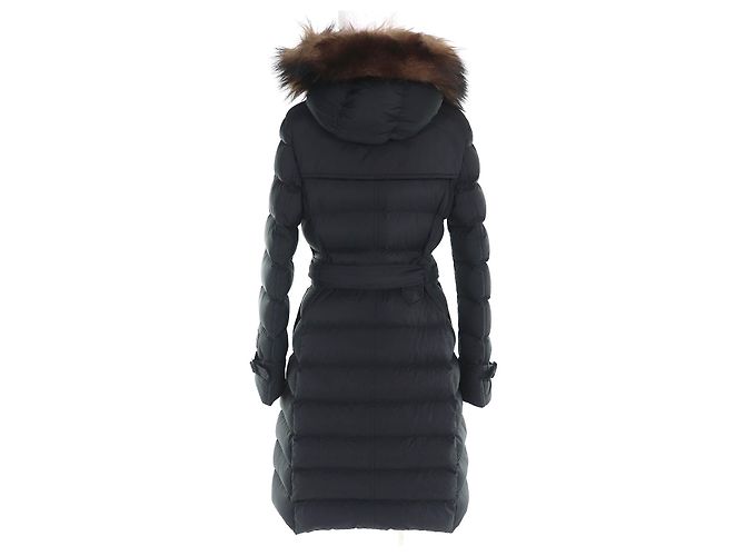 Abrigo de Plumas Burberry Nova Check Negro - vista 3
