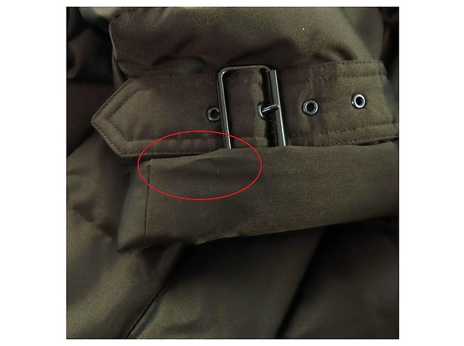 Abrigo de Plumas de Poliéster Burberry Castaño - vista 12