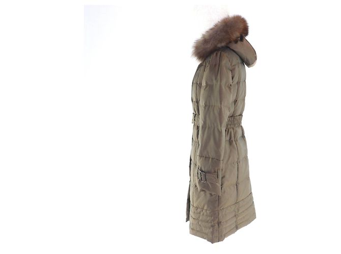 Abrigo de Plumas de Poliéster Burberry Castaño - vista 2